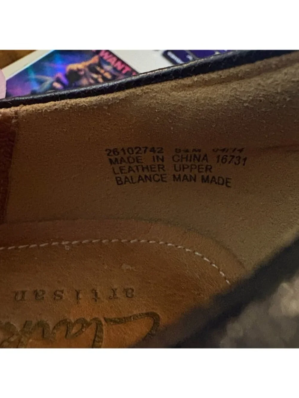 Clarks Leather Wedge Pumps Womens 8.5 M Black Comfort Office Work Career Shoes - Picture 10 of 11